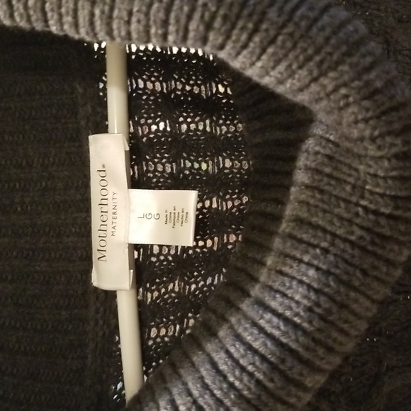 Motherhood Maternity Cowl Neck Sweater Dress/Tunic - Picture 6 of 12